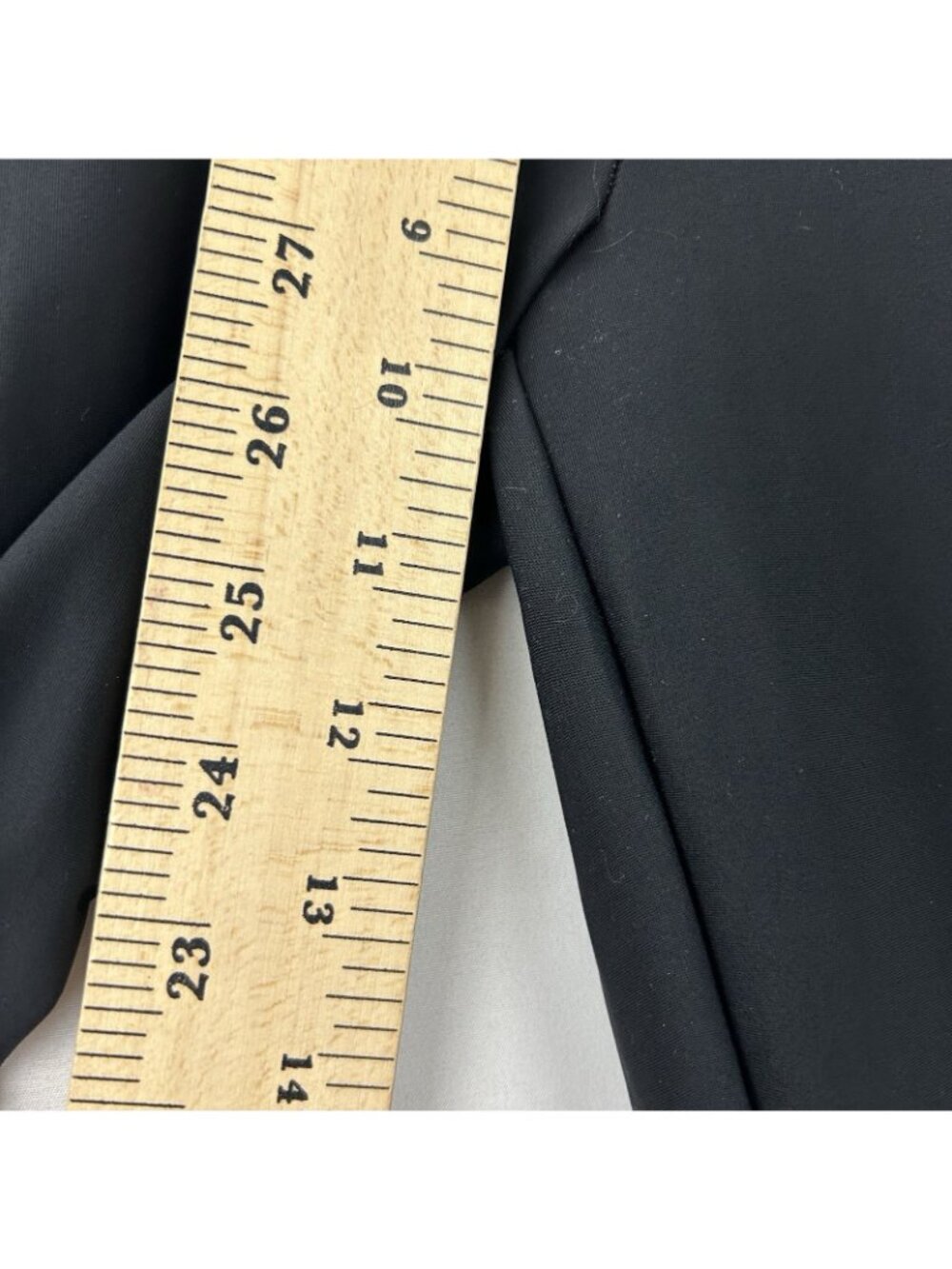 Athleta Stellar Tight Black High Rise Cropped Crop Trouser Pants XS Commute - Picture 9 of 15